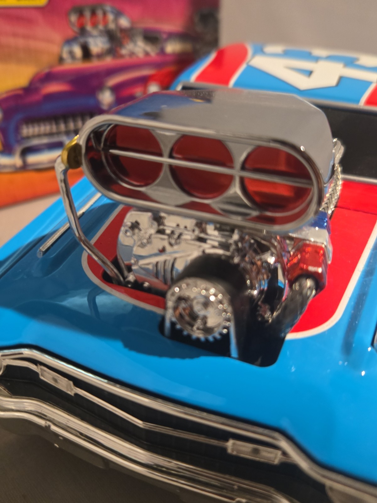 * READ* Muscle Machine Richard Petty #43 STP 1969 Dodge Dart 1:18 Diecast RARE