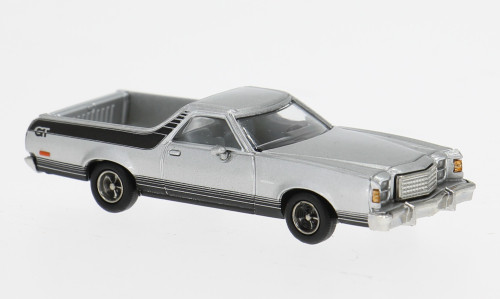 BREKINA 1977 FORD RANCHERO GT SILVER HO 1/87 PLASTIC