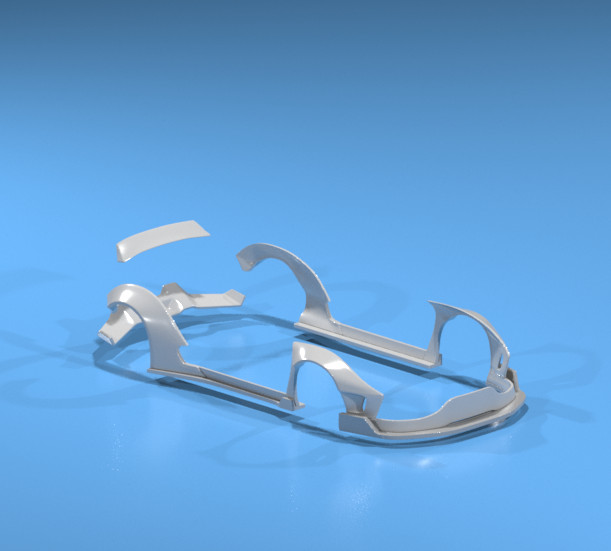 Liberty Walk Style Wide Body Kit for Hot Wheels Ferrari 360 – Resin – 3d Printed