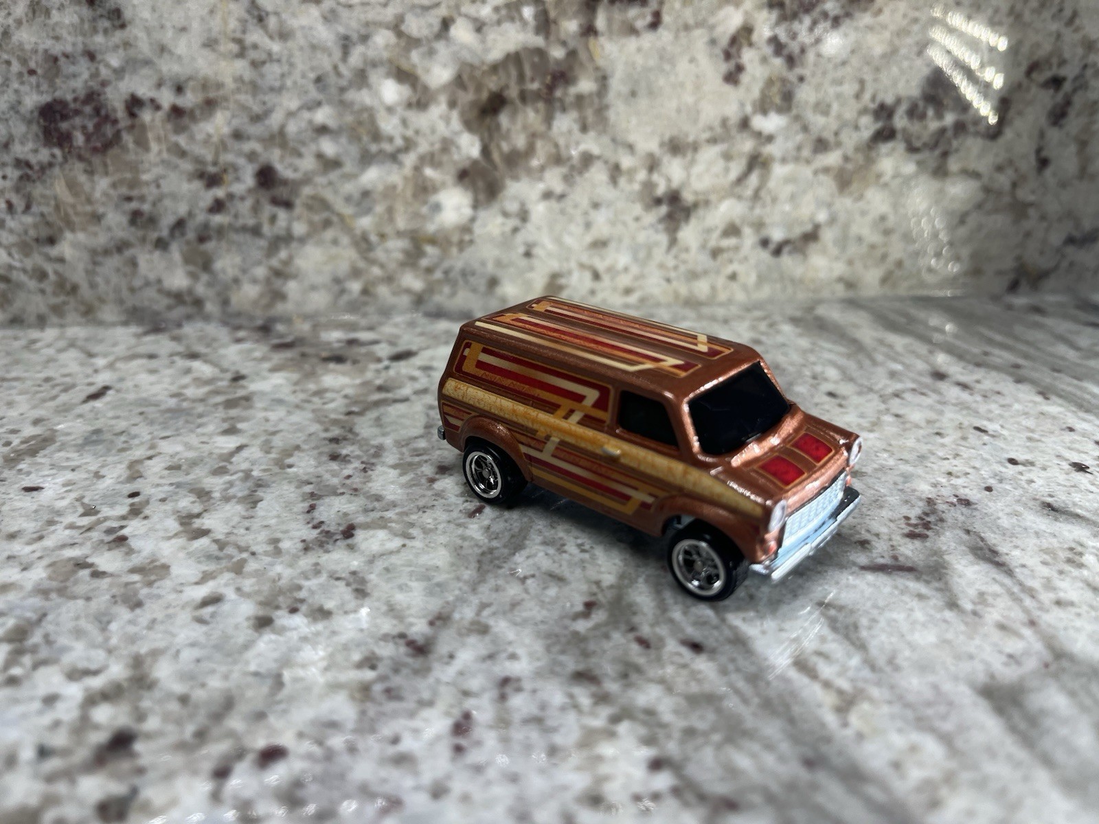 2024 Hot Wheels Boulevard Series Ford Transit Supervan w/ Real Riders NM Loose