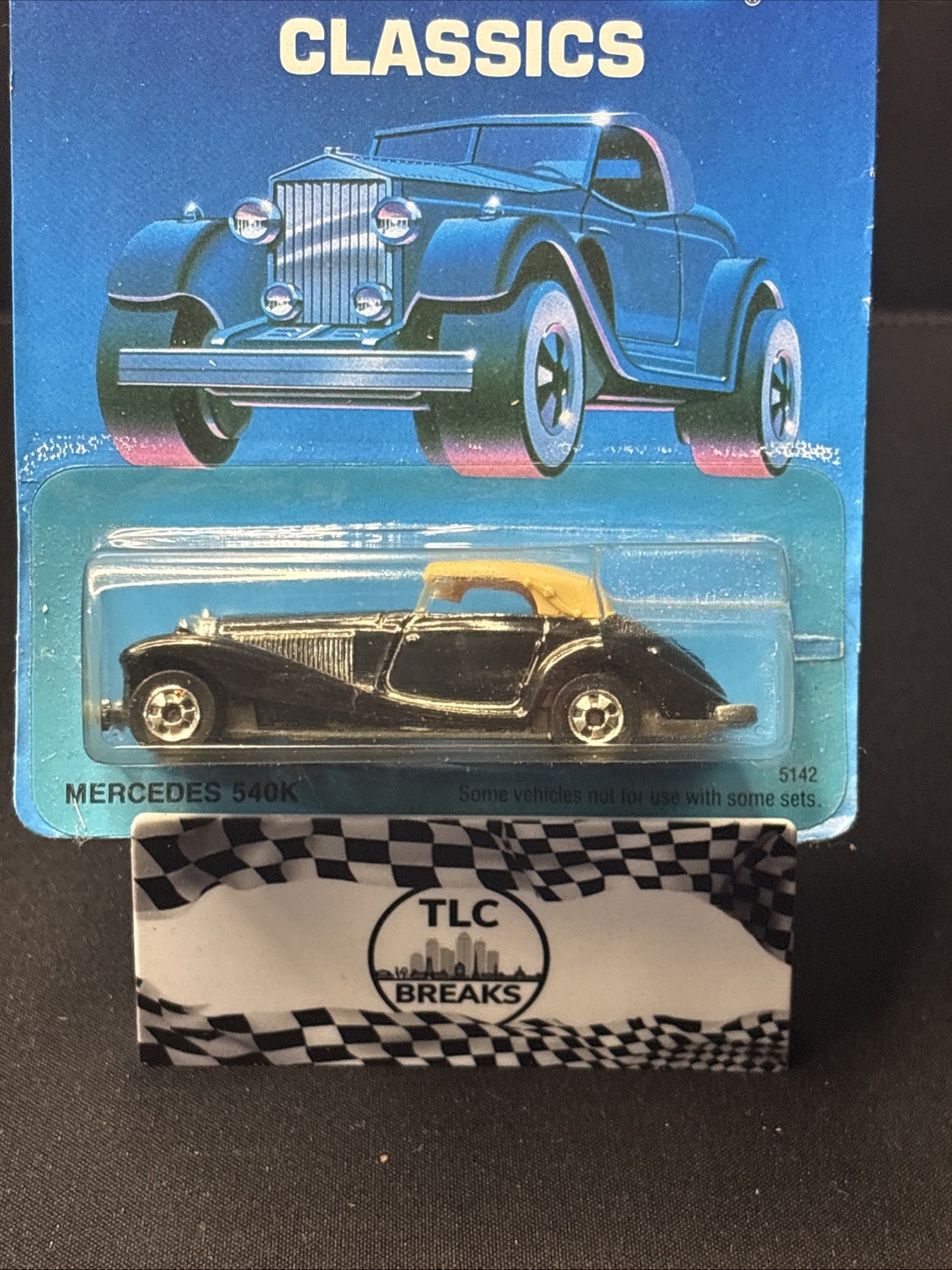 1988 Hot Wheels Mercedes 540k 1542. In Box.