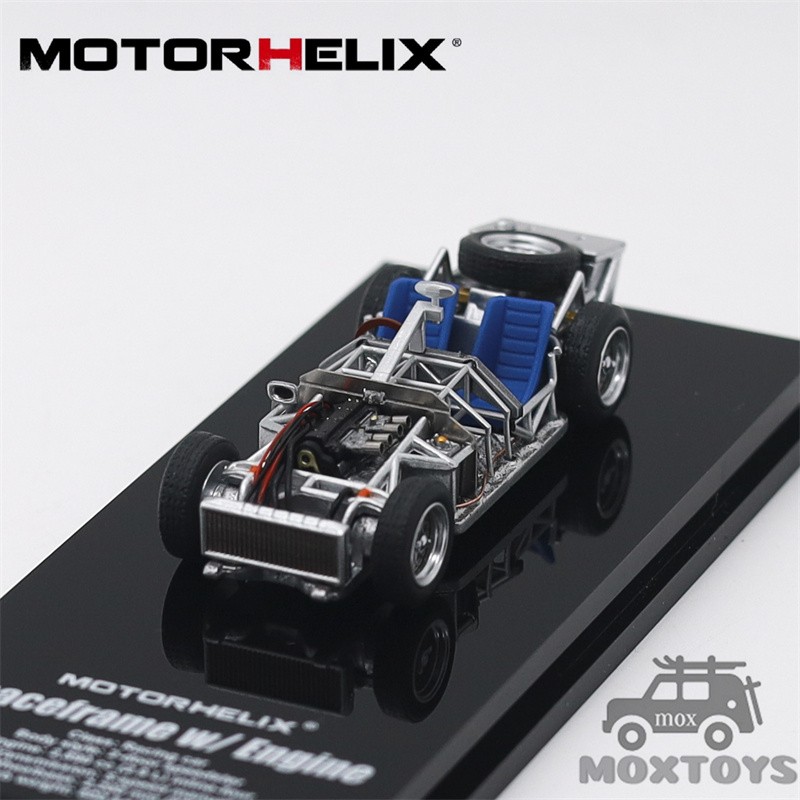 MOTORHELIX 1:64 Spaceframe w/ Engine Collector’s Vehicle Model Car