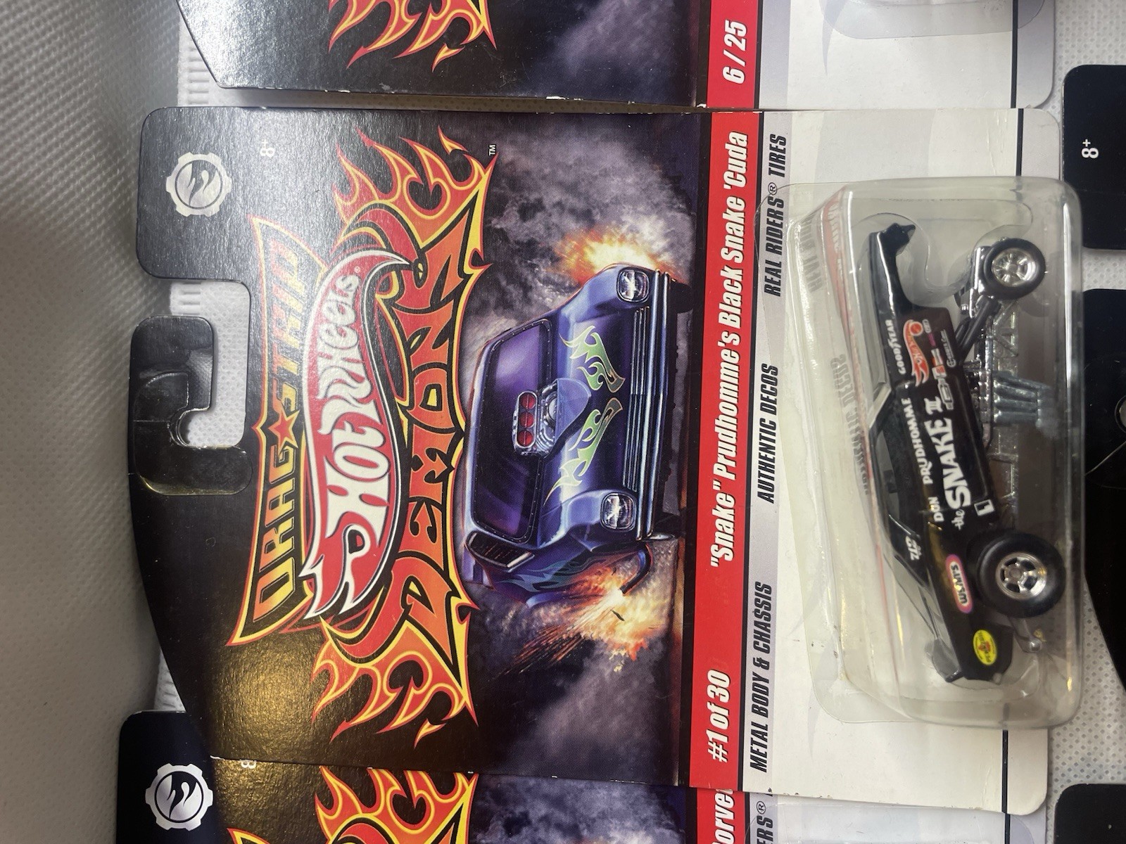 Hot Wheels Drag Strip Demons Real Riders Lot Of 14 – Mixed Sealed & Loose RARE!!