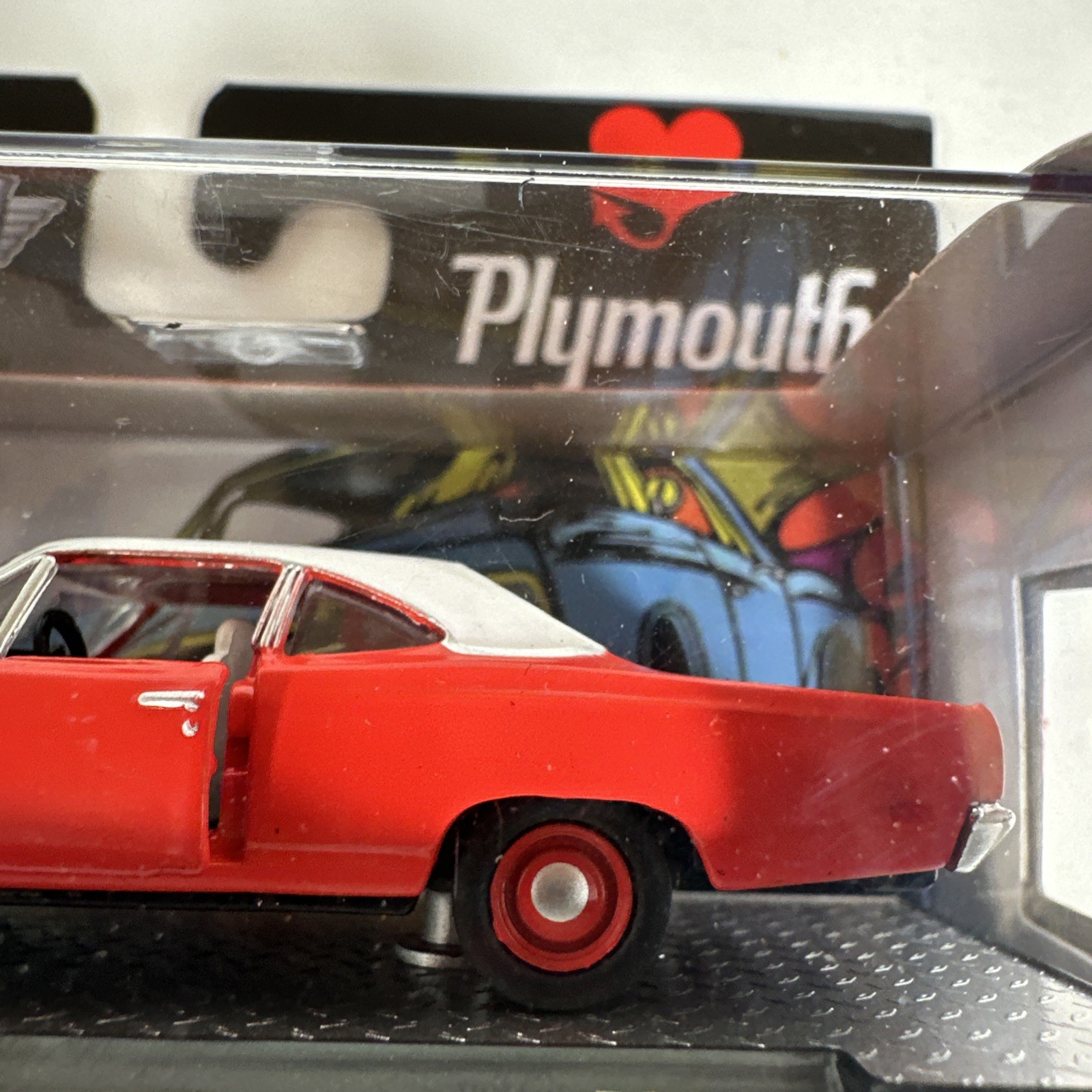1969 Plymouth Road Runner HEMI Red/Black M2 Machines R91 25-35 New in Package