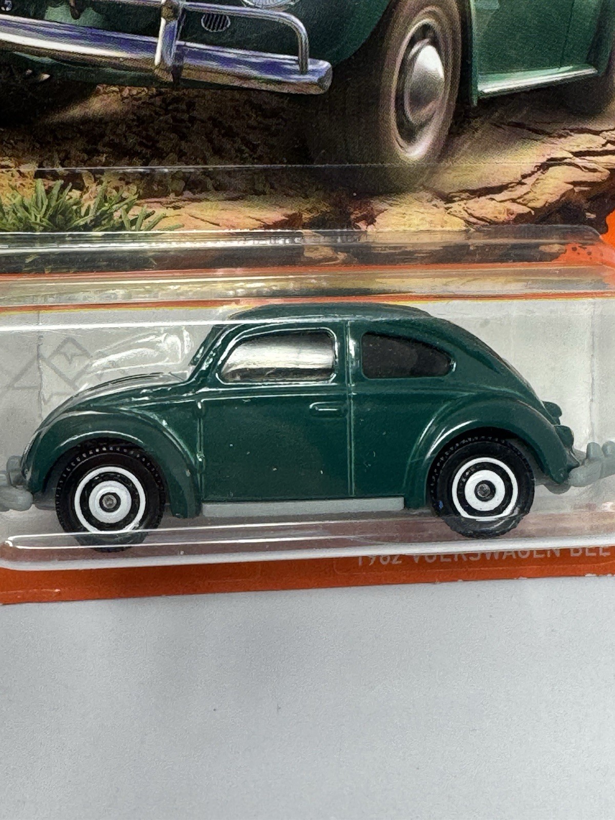Matchbox Dark Green 1962 VW Volkswagen Beetle Bug 93/100 A13