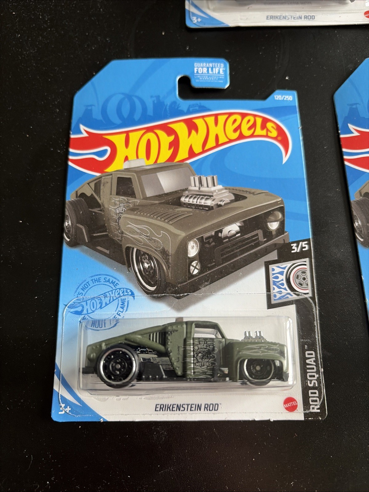 Hot Wheels HW Hot Trucks Rod Squad (#4/10) Erikenstein Rod #165/250 Lot Of 3