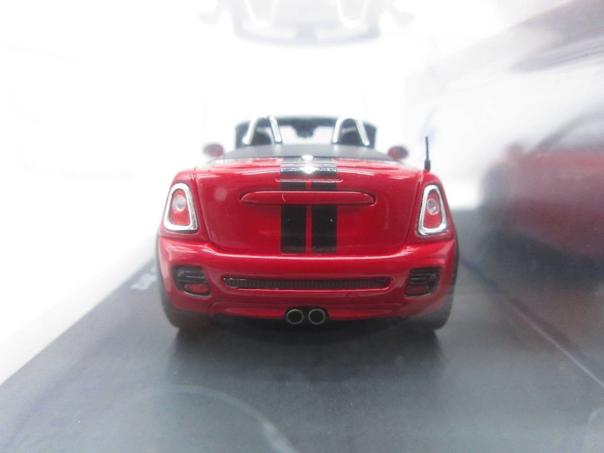 Mini car 1/43 Spark model Mini Cooper Mini Roadster 2012 Red Dealer genuine