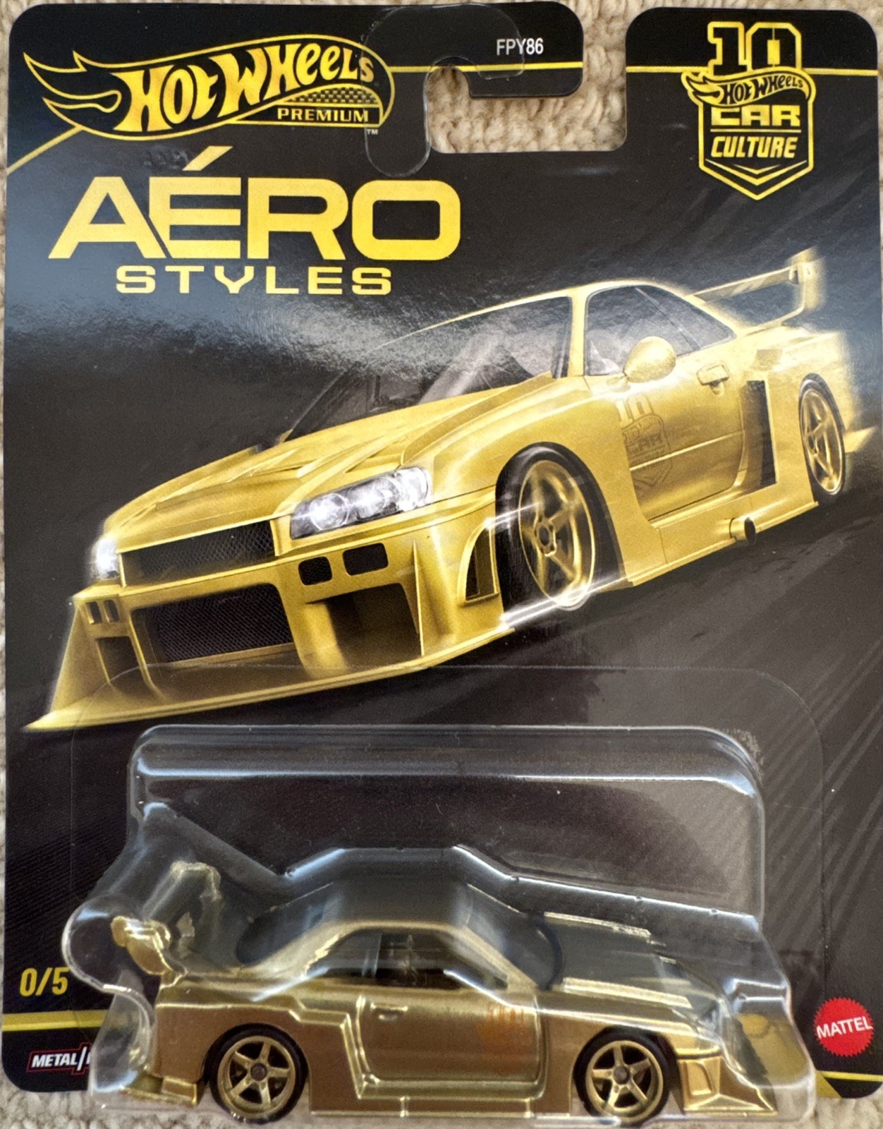 Hot Wheels Premium Aero Styles & Vintage Racing Nissan Skyline 0/5 Chases (Pair)