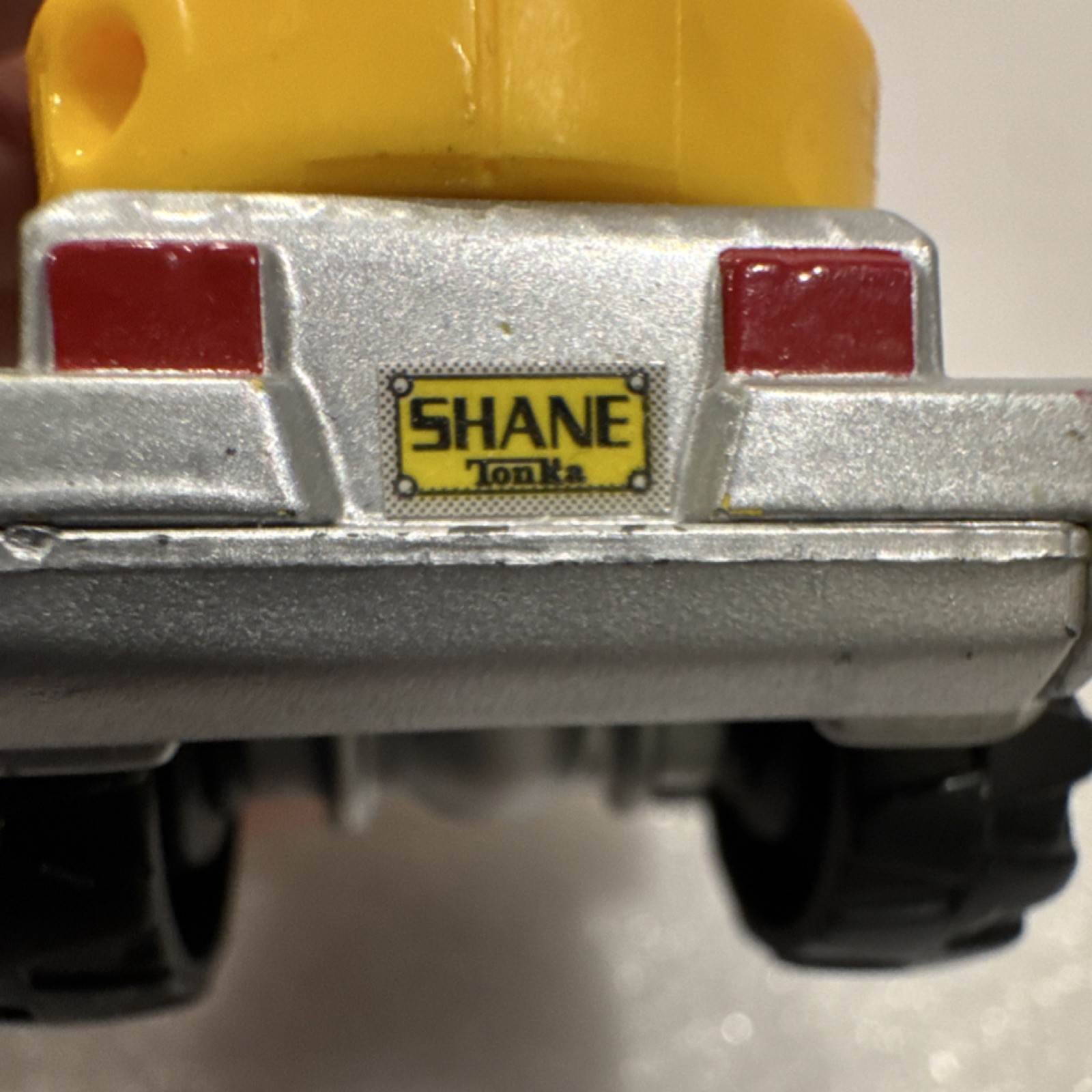 Maisto Tonka Shane Crane Diecast Vehicle Yellow/Silver/Black/Red 2001 🚜