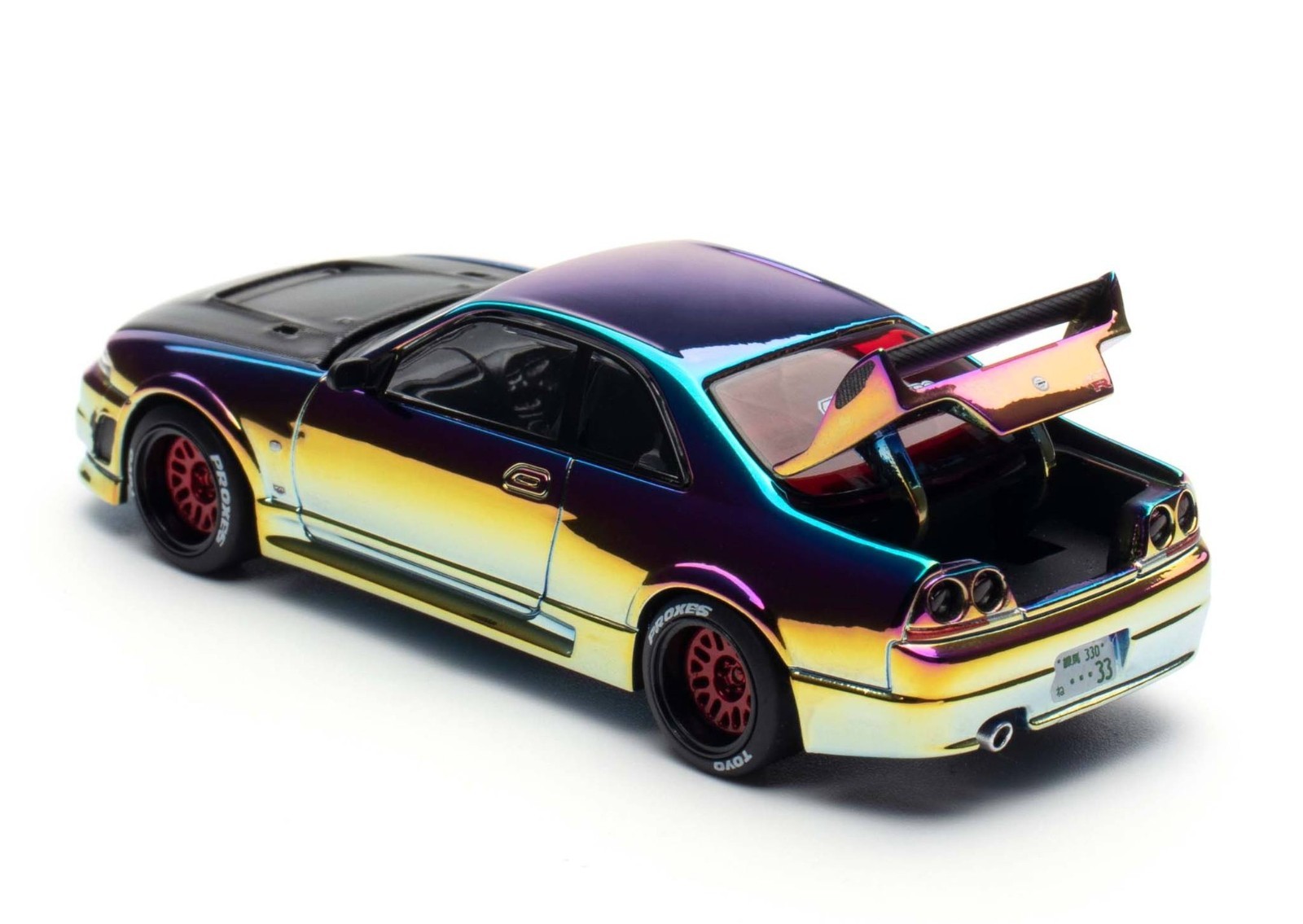 Pop Race Xcartoys 1:64 Nissan Skyline GT-R R33 Magic Color APAxpo 2025 PR640427