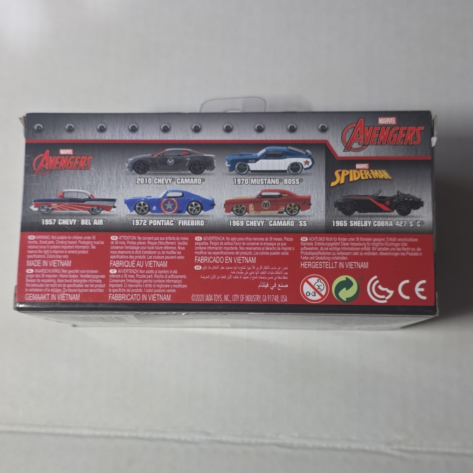 Jada: Avengers- Captain America 1972 Pontiac Firebird 1:32 Scale Brand New