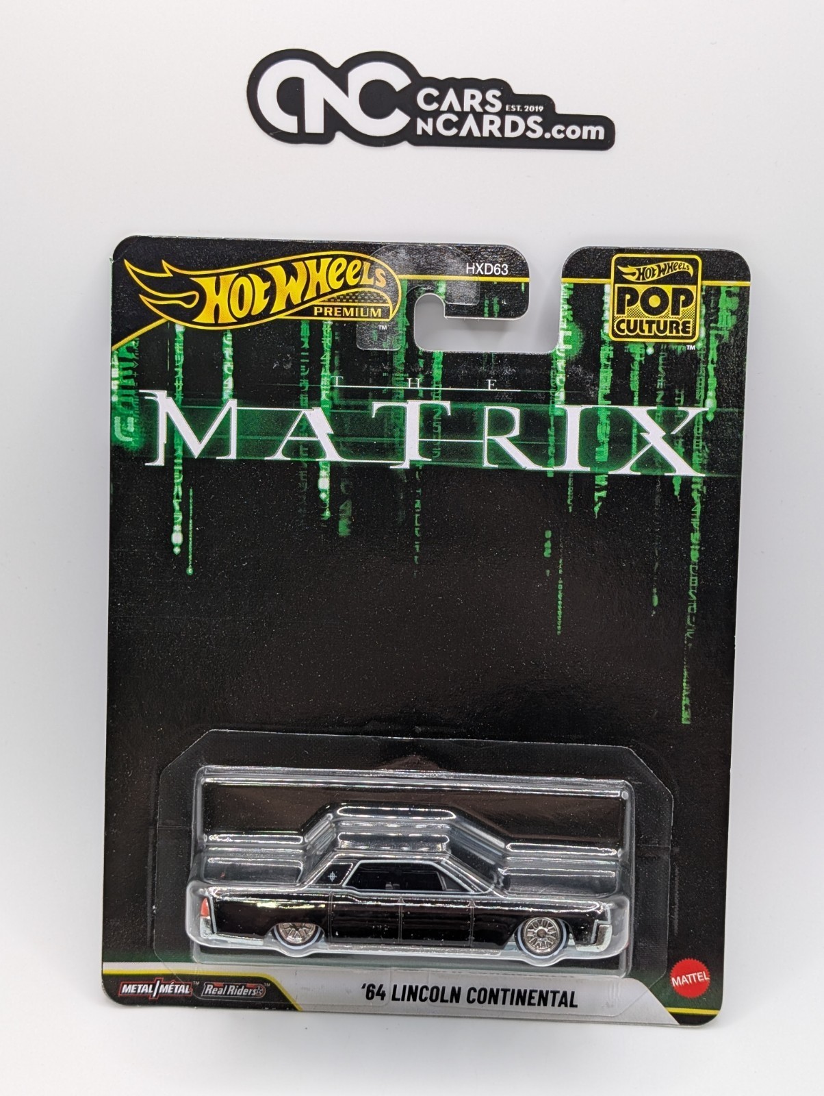 2026 Hot Wheels Premium Pop Culture The Matrix ’64 Lincoln Continental JHW89