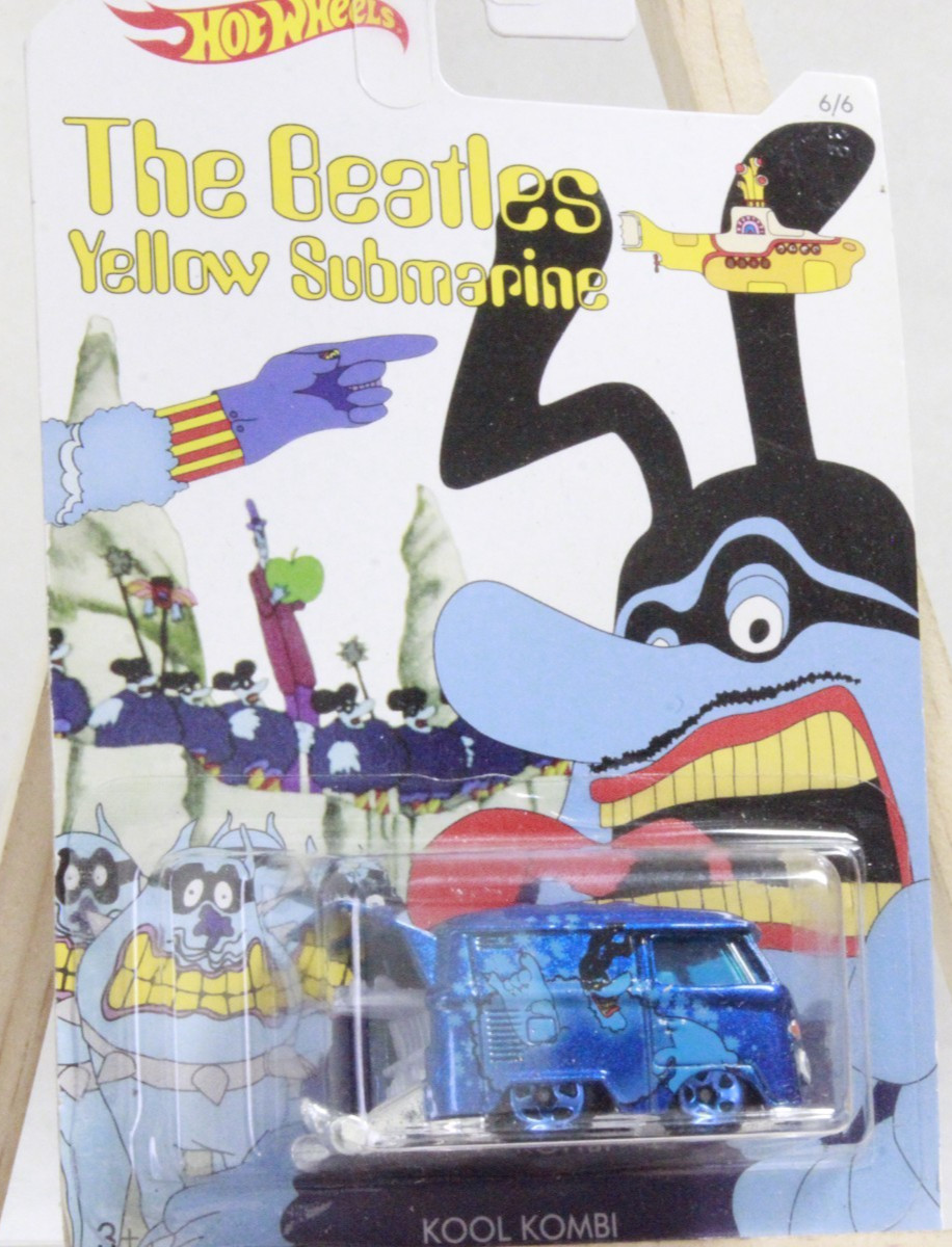 Hot Wheels the BEATLES Yellow Submarine KOOL KOMBI Cast Car 6/6
