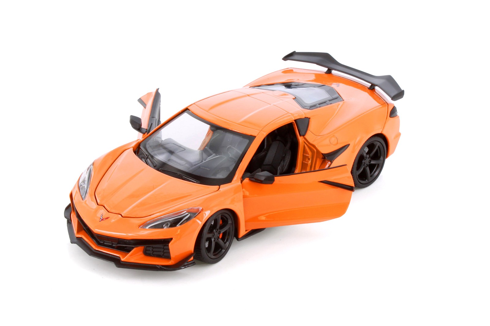 2023 CHEVY CORVETTE Z06 HARDTOP ORANGE 1/24 DIECAST CAR WELLY 24120/4D