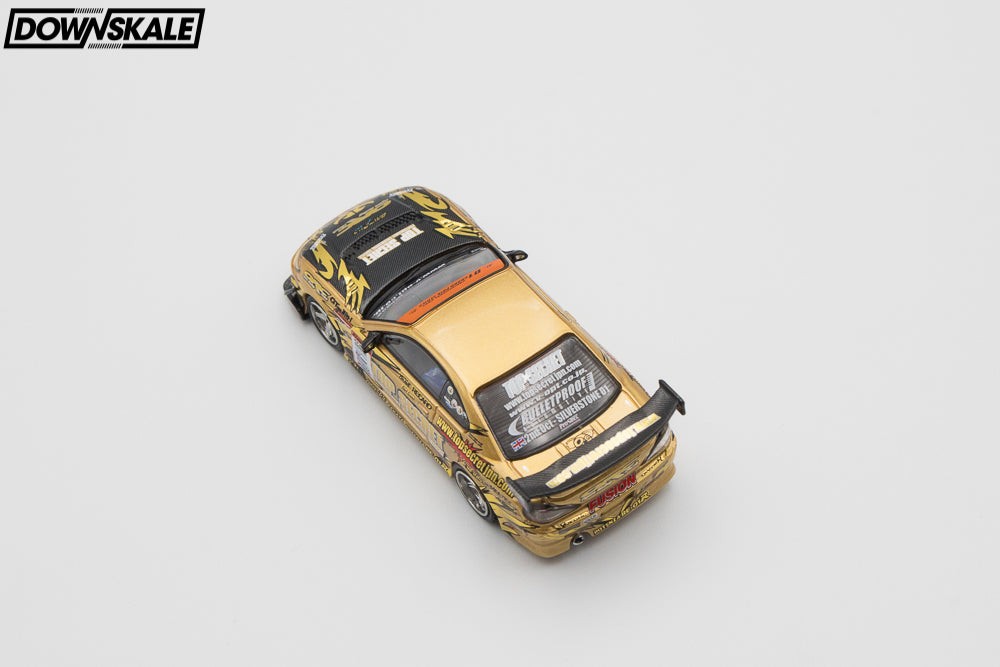 Inno64 Nissan Silvia S15 Top Secret Gold D1 Grand Prix Series Champion 2004