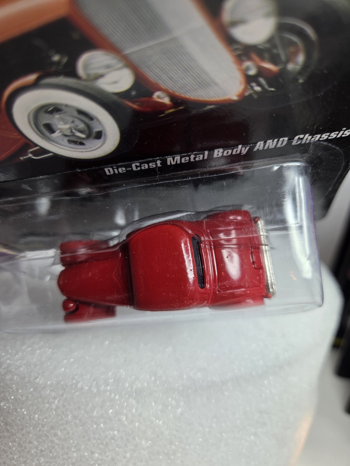 Johnny Lightning Hot Rods 1933 Ford Flathead Flyer #21 Red Diecast 1:64 Scale