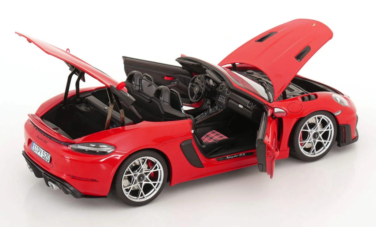 Norev 2023 Porsche Spyder RS Guards Red 1:18 187271