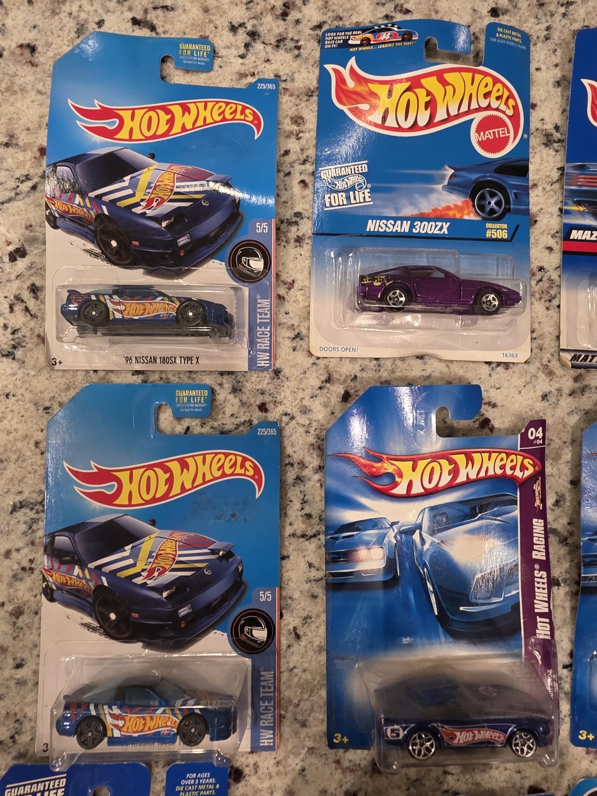 Hot Wheels JDM Japanese Import Lot of 9 Nissan Mazda Lexus Datsun Mitsubishi