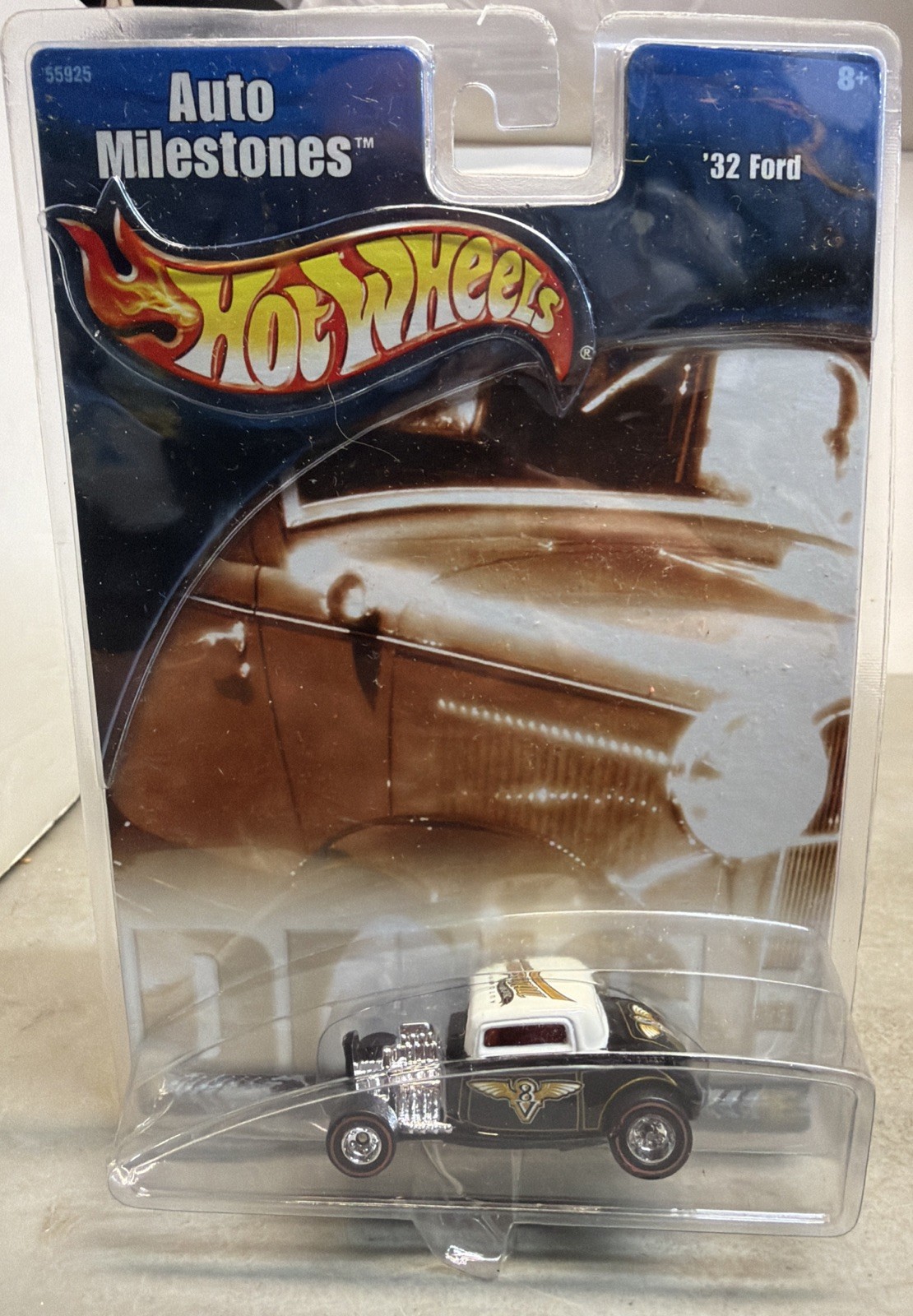 Hot Wheels Auto Milestones ’32 Ford Real Riders Redlines