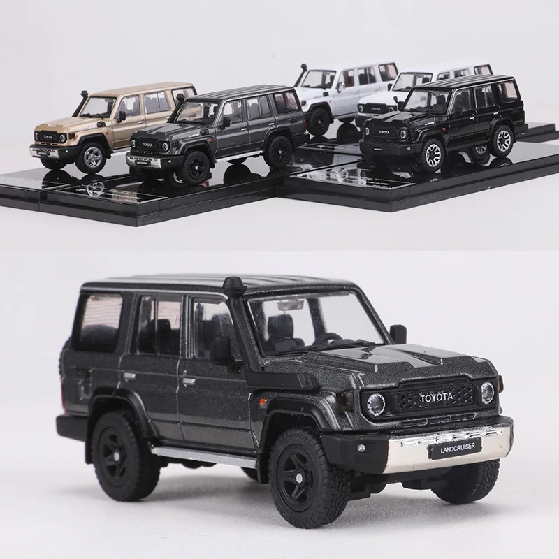 GCD 1:64 Toyota LAND CRUISER LC70 LC76 SUV Alloy Car Model Diecast & Toy Vehicle
