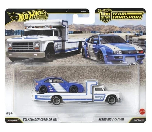 2026 Team Transport Set of 3 Case L 1:64 Scale Diecast Models by Hot Wheels