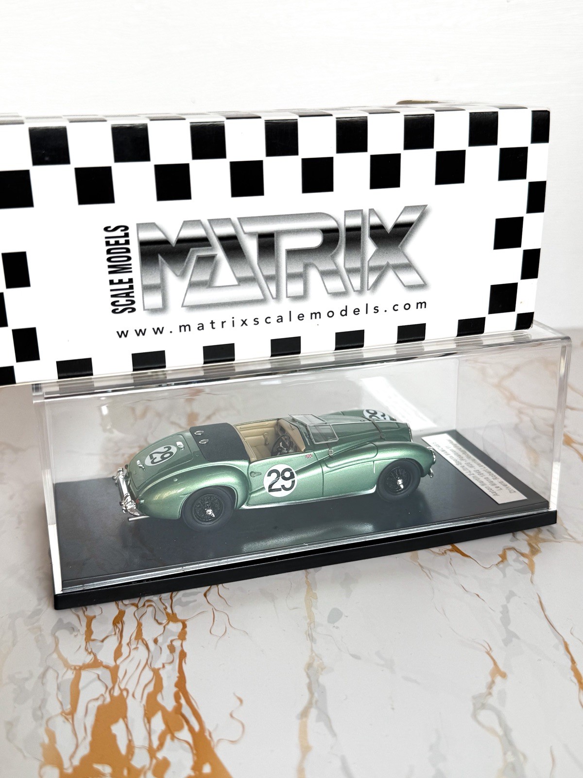 Matrix 1:43 Aston Martin 2-Litre Sports Le Mans 1949 #29 Resin MXR50108-011