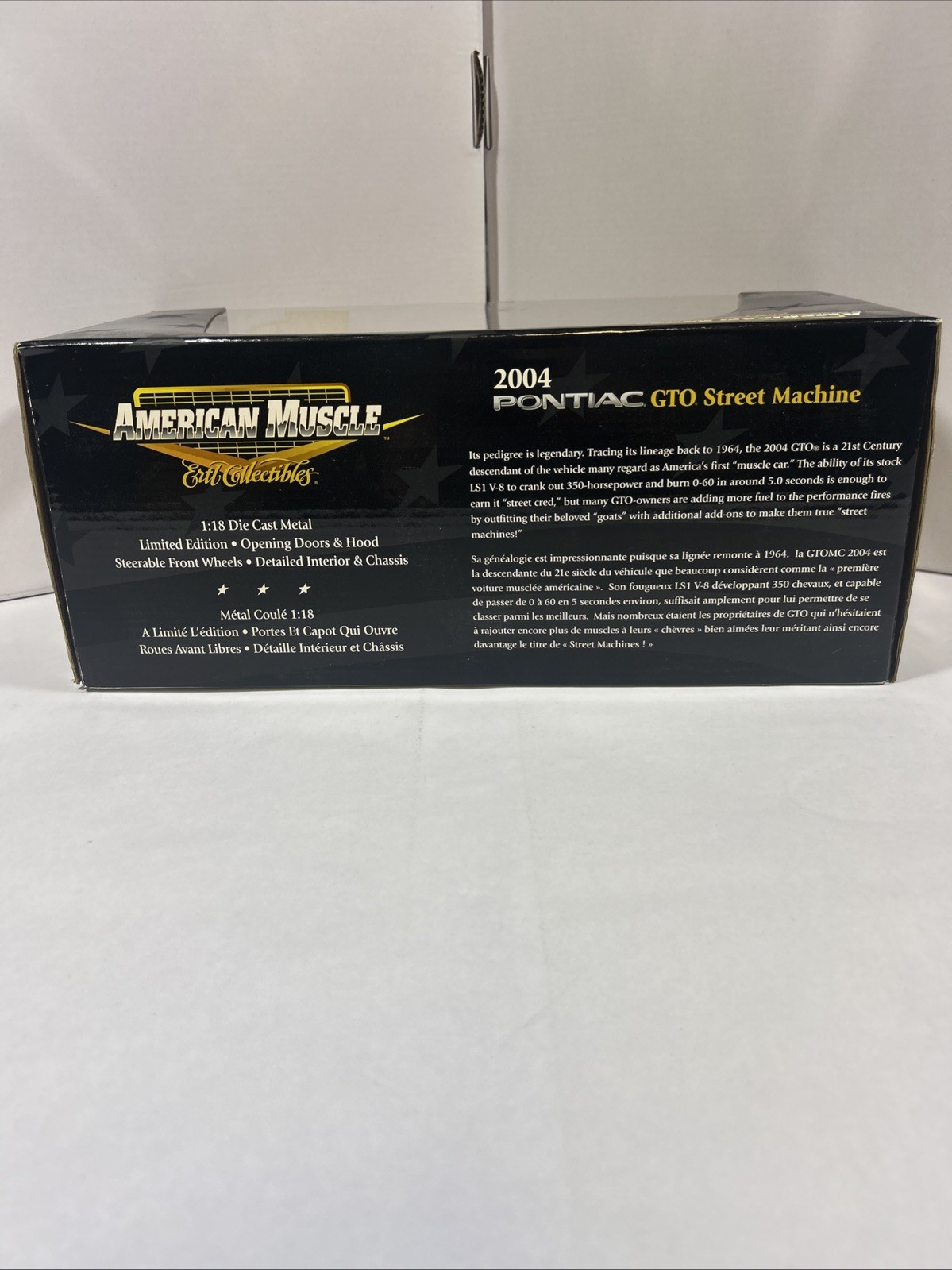 American Muscle Toys R Us Exclusive 2004 Pontiac GTO Street Machine Yellow ETRL