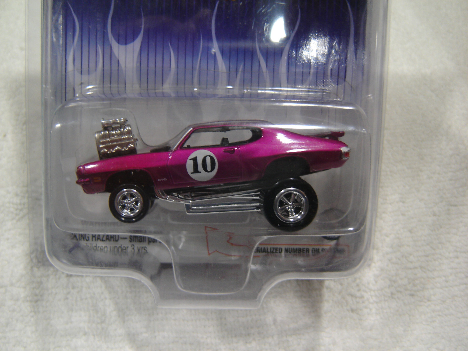 Johnny Lightning Cool Collectibles 1971 GTO Zingers 1/1000 W/PROTECH CAR CASE