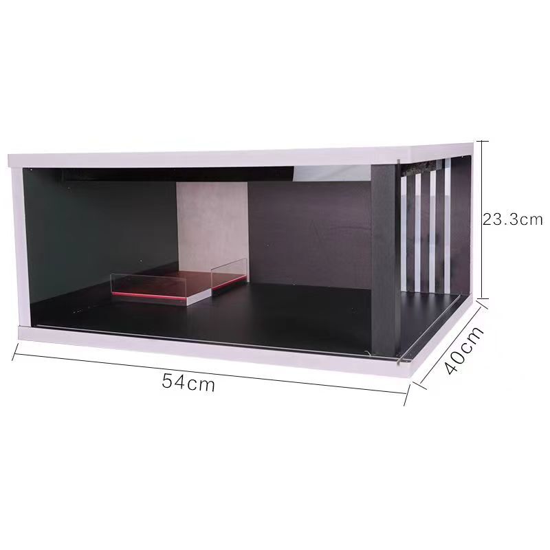 1:18 Extra Large Ceiling LED Car Model Display Case Exhibition Scene Parking Lot