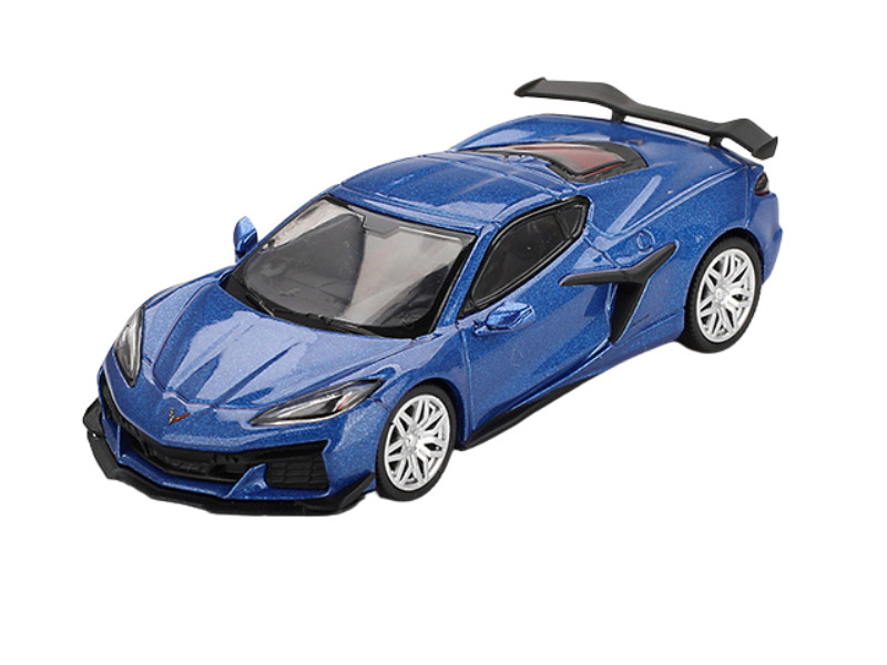 2023 Chevrolet Corvette Z06 – Blue Diecast 1:64 Scale Model – TSM MGT00892