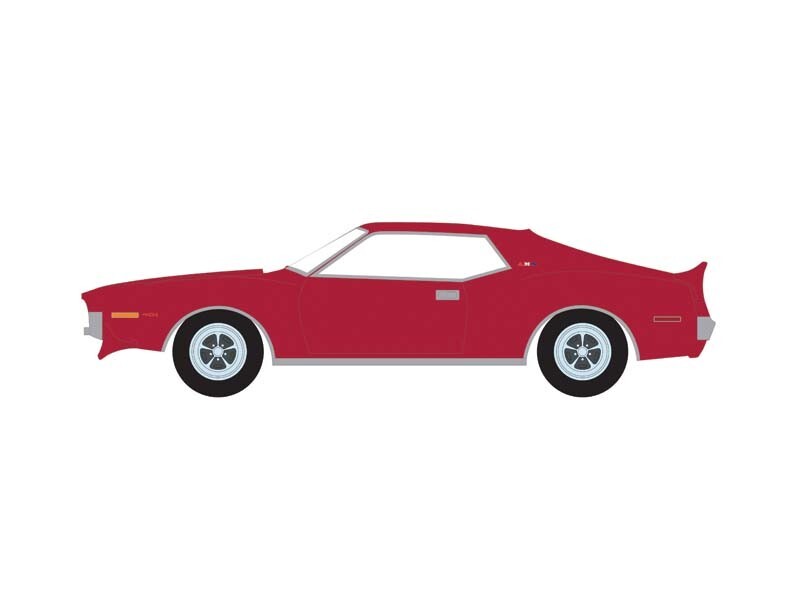 1971 AMC Javelin AMX – Red Diecast 1:64 Scale Model – Greenlight 68060B