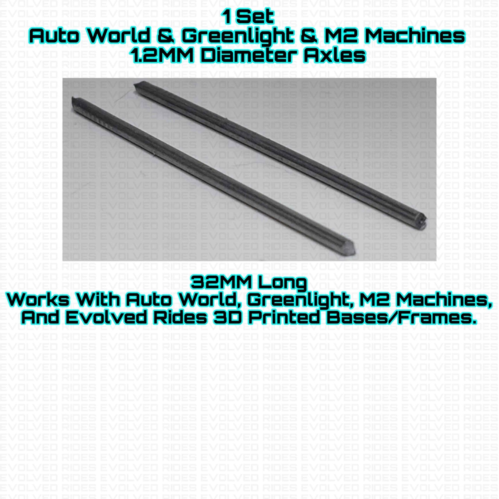 Lowering Base Frame 1/64 Scale Auto World Chevy Trucks & Suvs & Cars