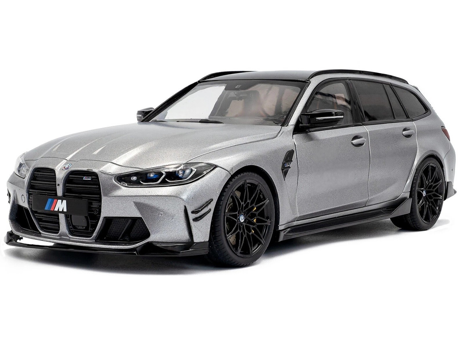 SOLIDO 2024 BMW M3 COMPETITION M XDRIVE TOURING FROZEN GRAY 1/18 MODEL S1813702