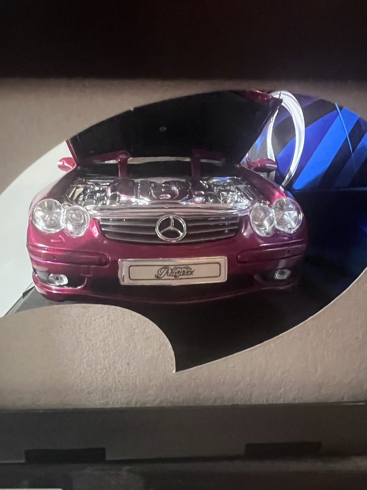 Maisto Special Edition 1:18 Mercedes-Benz SL55 AMG Diecast Car Red