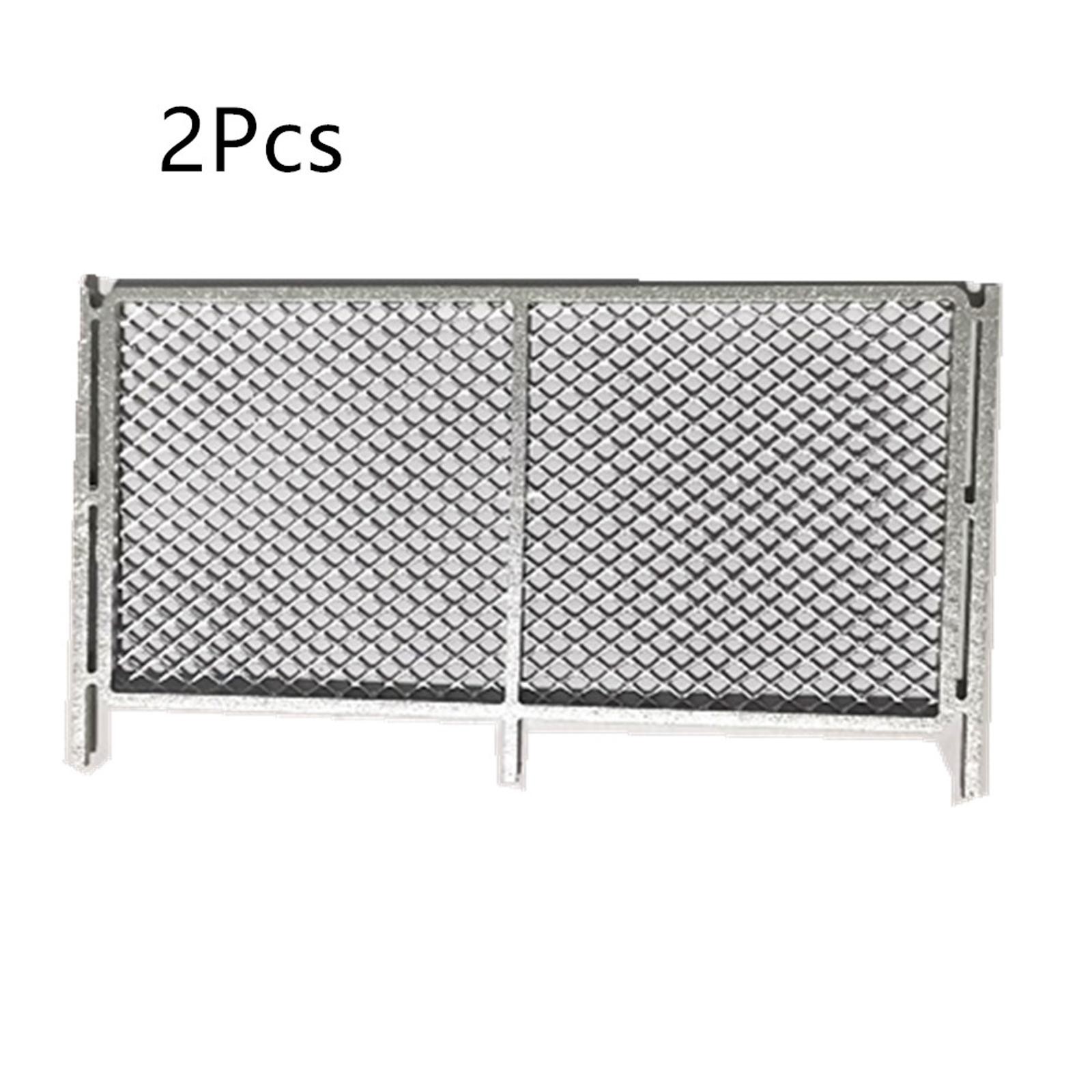 2Pcs 1/64 Fences Diorama DIY Car Model Toy Accessories Diorama Scenery Tools