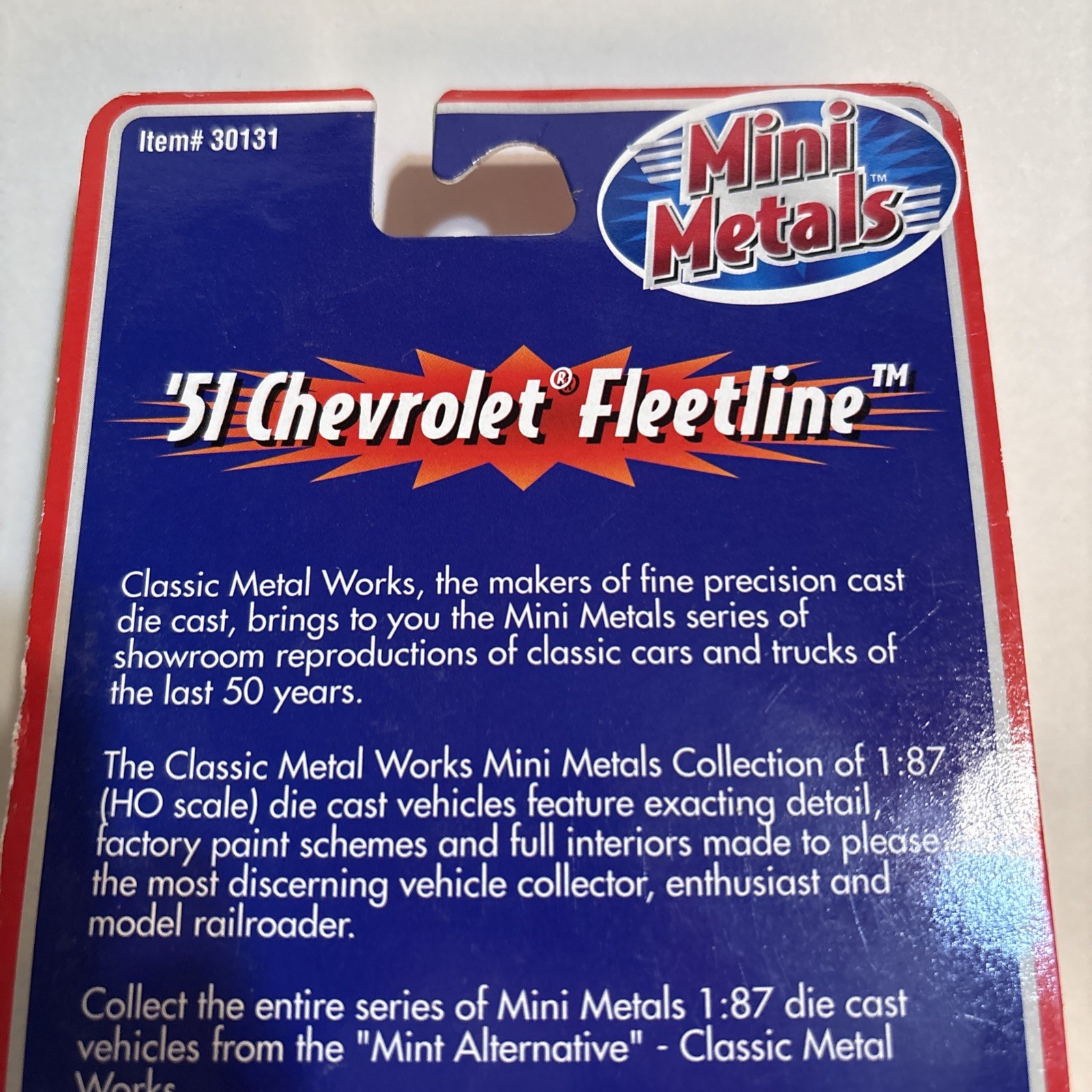 CLASSIC METAL WORKS Mini Metals 1951 ‘51 Chevrolet Fleetline 1:87 SCALE HO