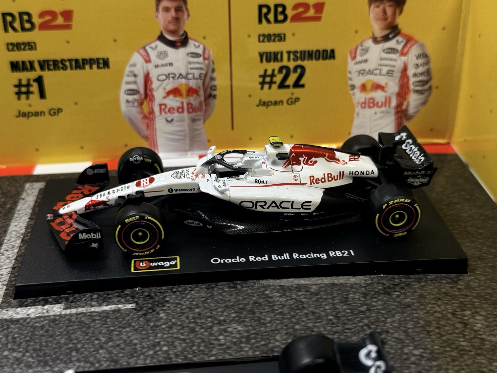 Bburago Red Bull Formula 1 F1 Die-Cast Model All New Styles Cars, Limited Burago