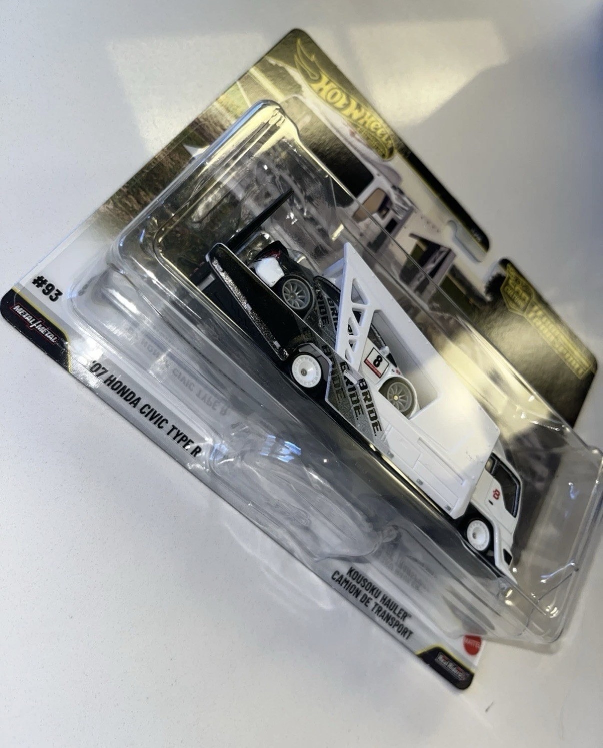 Hot Wheels Team Transport ’07 Honda Civic Type R & Kousoku Hauler # 93