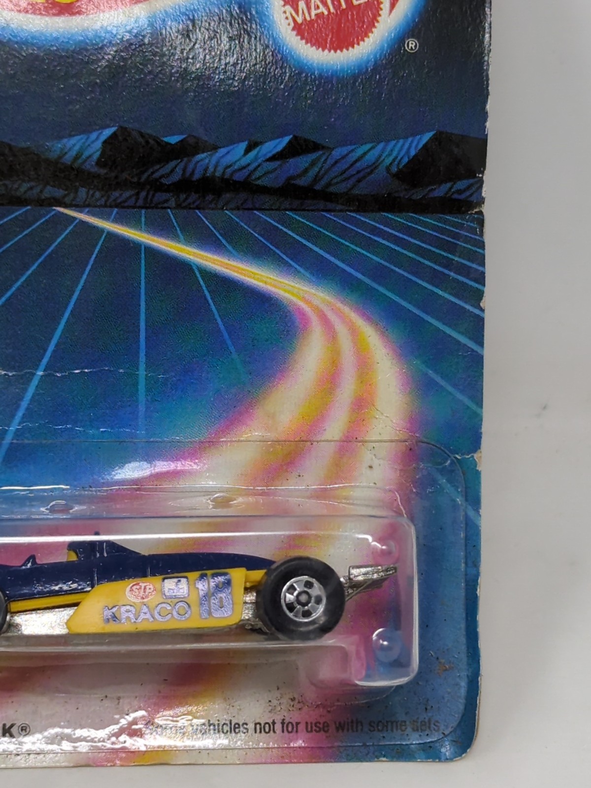 Hot Wheels 3999 Blue And Yellow Thunderstreak NIP Vintage