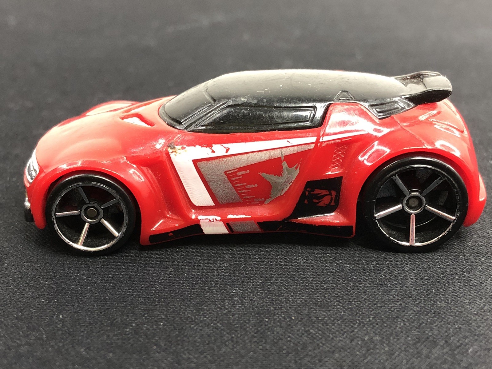 Hot Wheels 2007 High Voltage Coaster Crash Exclusive M2610 Red Loose Vehicle
