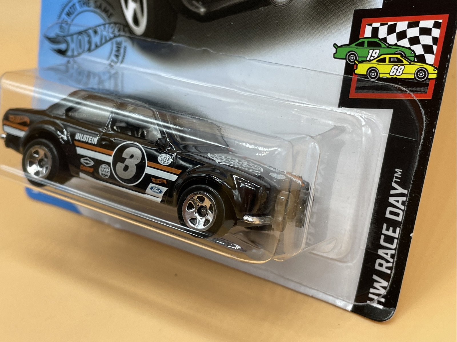 Hot Wheels Ford Escort RS1600 Gumball 3000 HW Rally Long Card Sealed