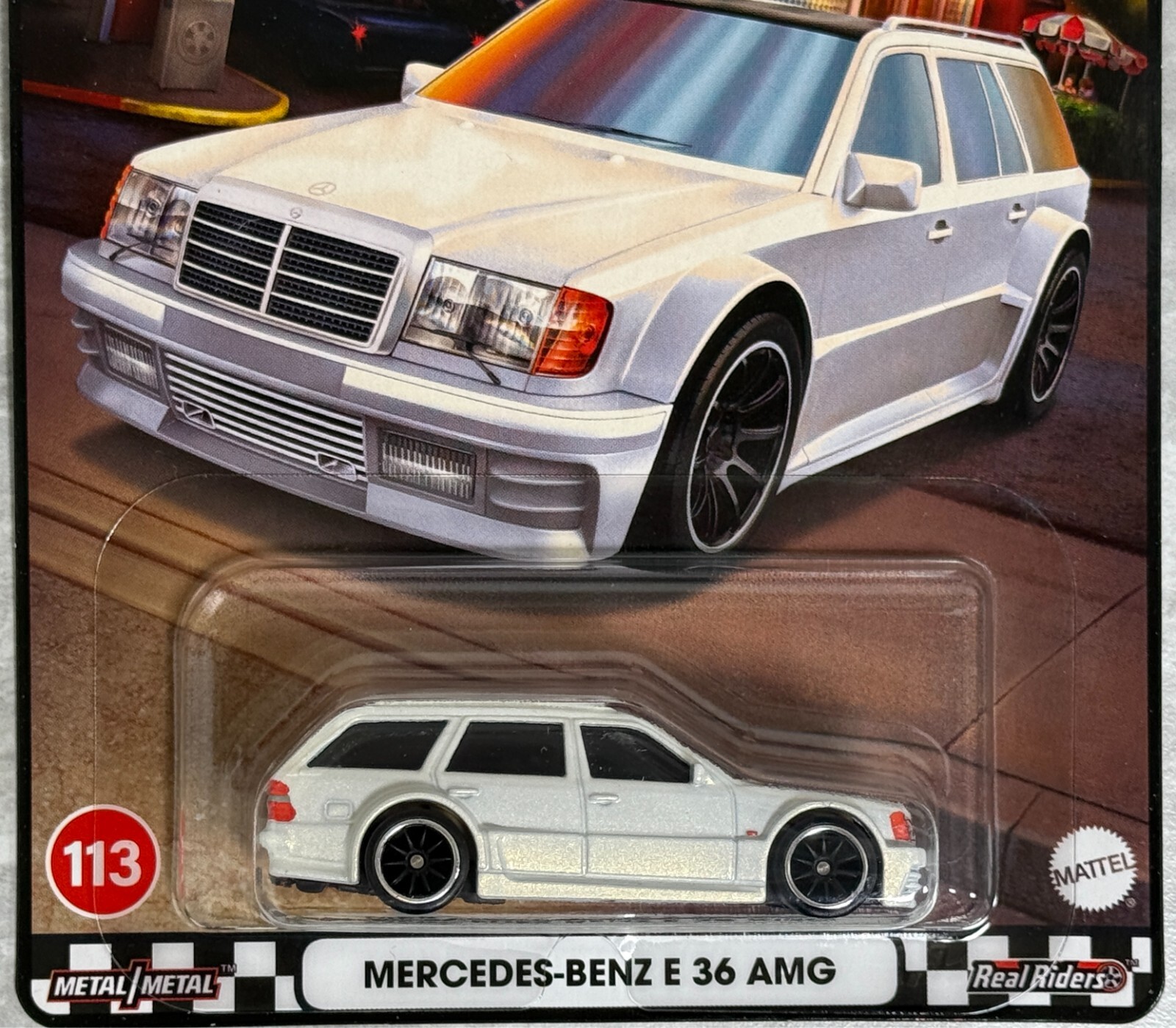 2024 Hot Wheels Boulevard #113 Mercedes-Benz E 36 AMG ,Free shipping &protector