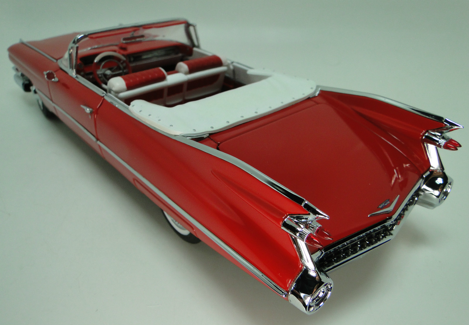 Classic Custom Cadillac Eldorado Concept18Hot Rod Race Promo Car1:24Carousel Red