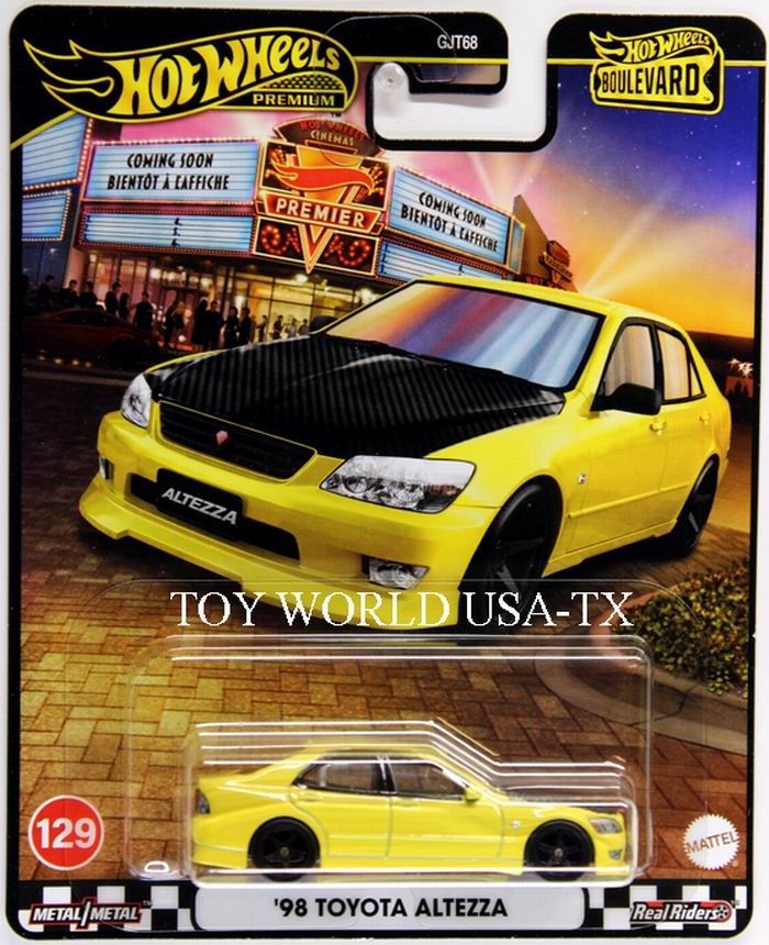 2025 Hot Wheels Premium Boulevard #129 ’98 Toyota Altezza