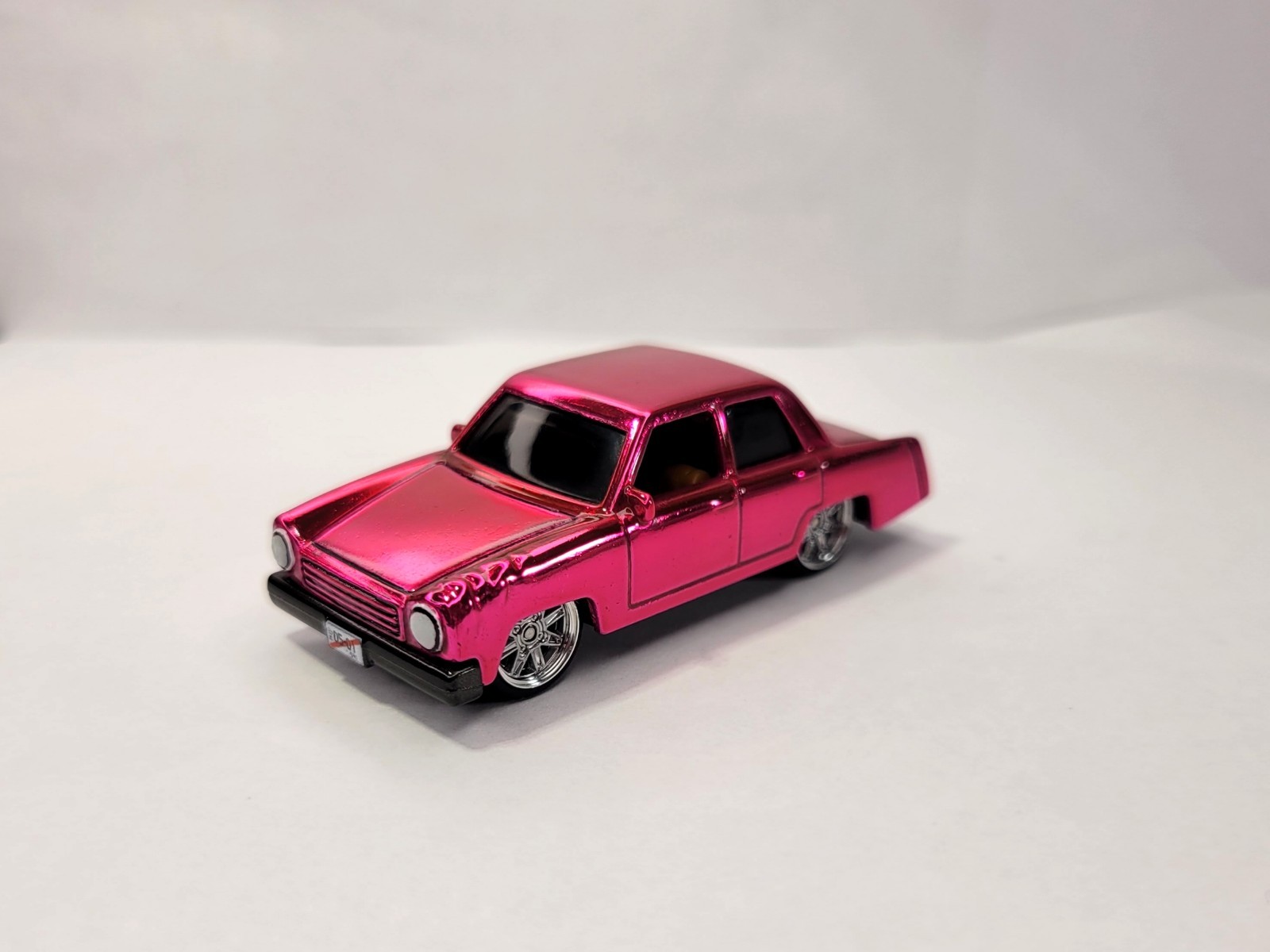 Hot Wheels THE SIMPSONS FAMILY CAR Custom Super Spectraflame & Real Riders 1:64