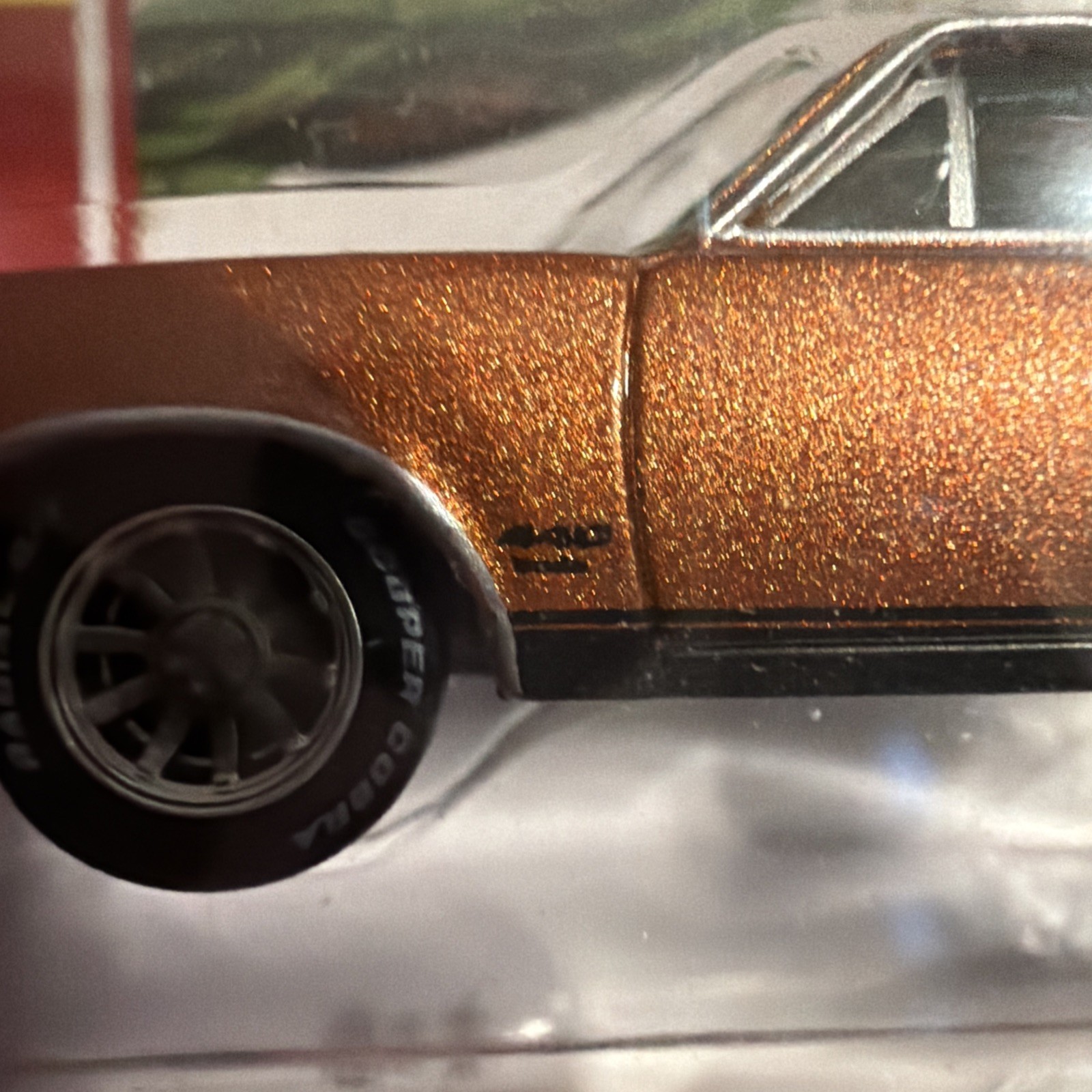 🚨1969🔥Plymouth🔥Barracuda 1/64 Diecast Bronze Fire ⭐️Classic⭐️Gold