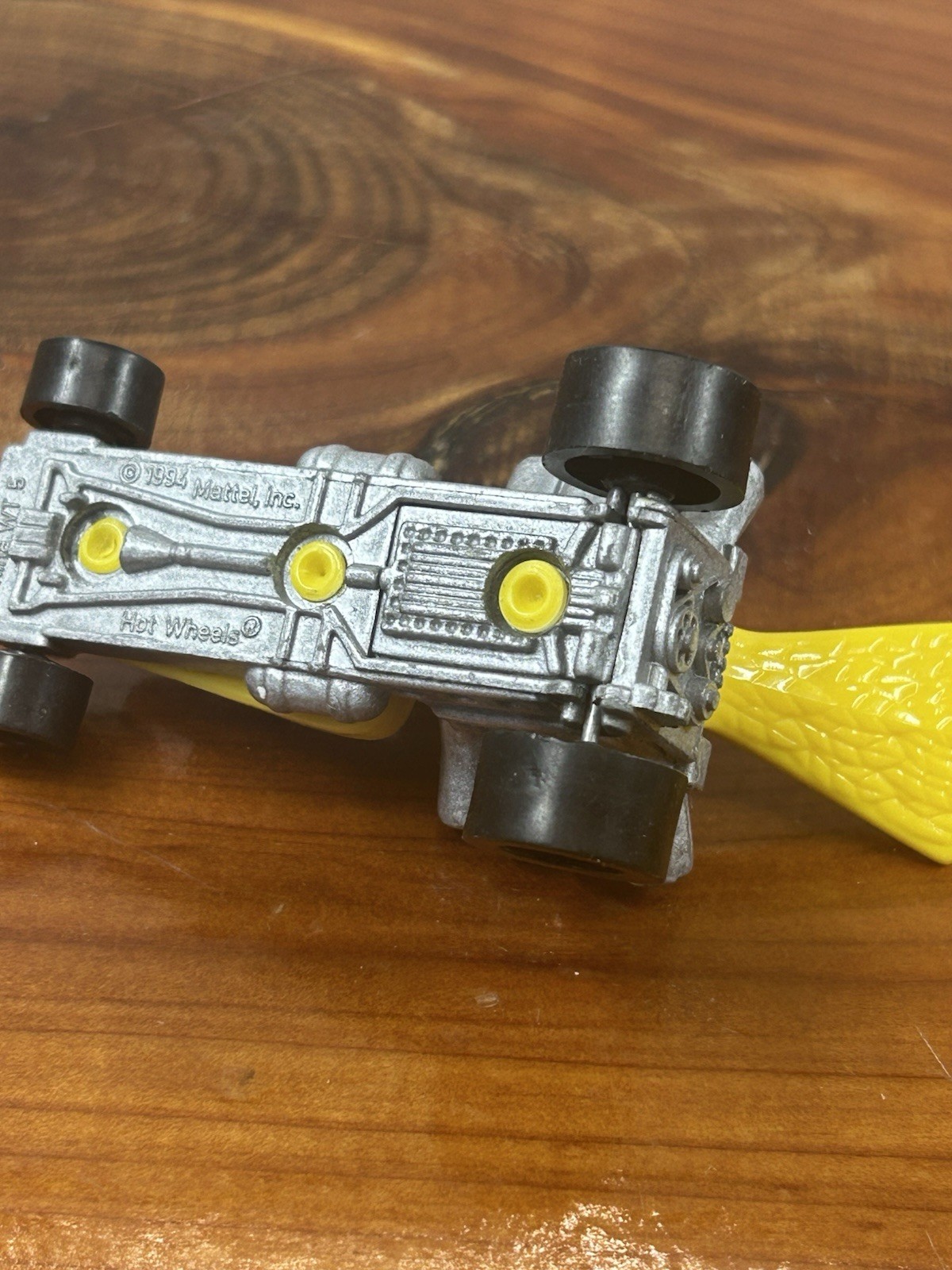 Hot Wheels Yellow Rat Rod Bird Car – 1994 – Yellow – WT4