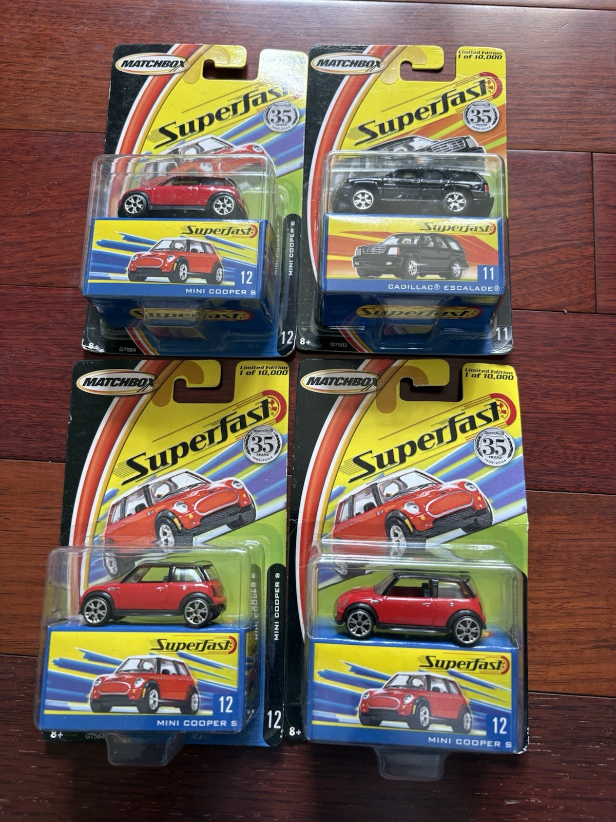 Lot of 32 Superfast 35th Anniversary Matchbox Cars New in Box