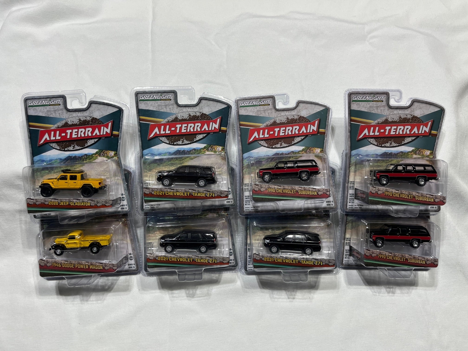 # 01220 – 1:64 GL All-Terrain Truck Lot – 15 Pcs.