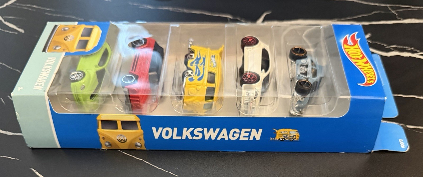 Hot Wheels Volkswagen 5-Pack: Golf GTI Custom Beetle Kool Kombi Beetle Type 181